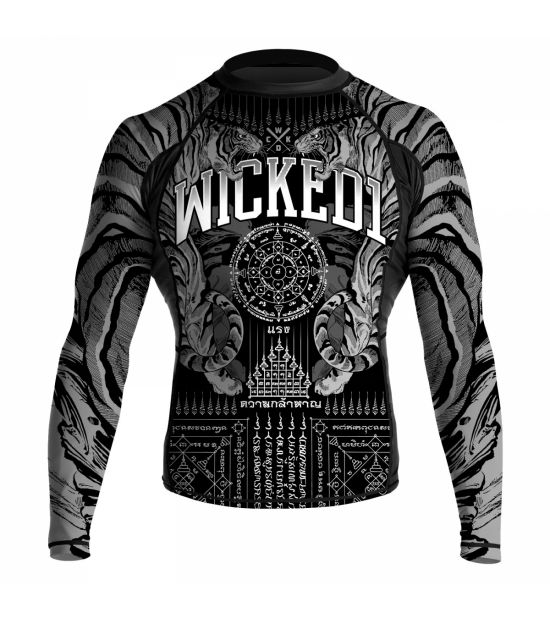 Рашгард Wicked One ML Tiger Black Рашгард Wicked One ML Tiger Black